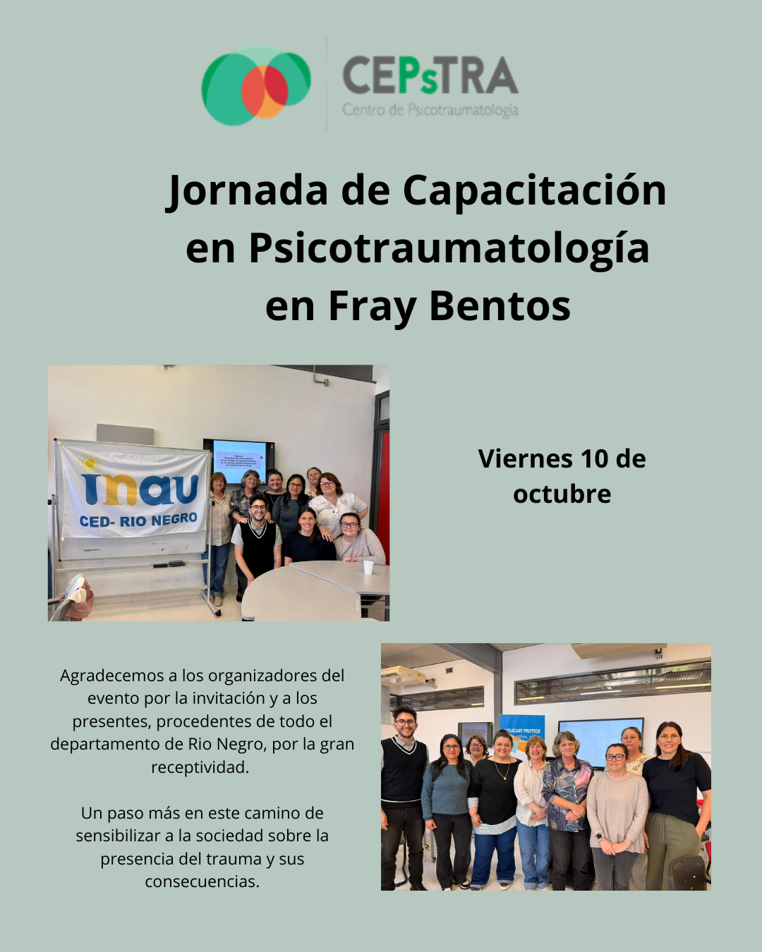 Jornada de Cpacitación en Psicotraumatología en Río Negro-2