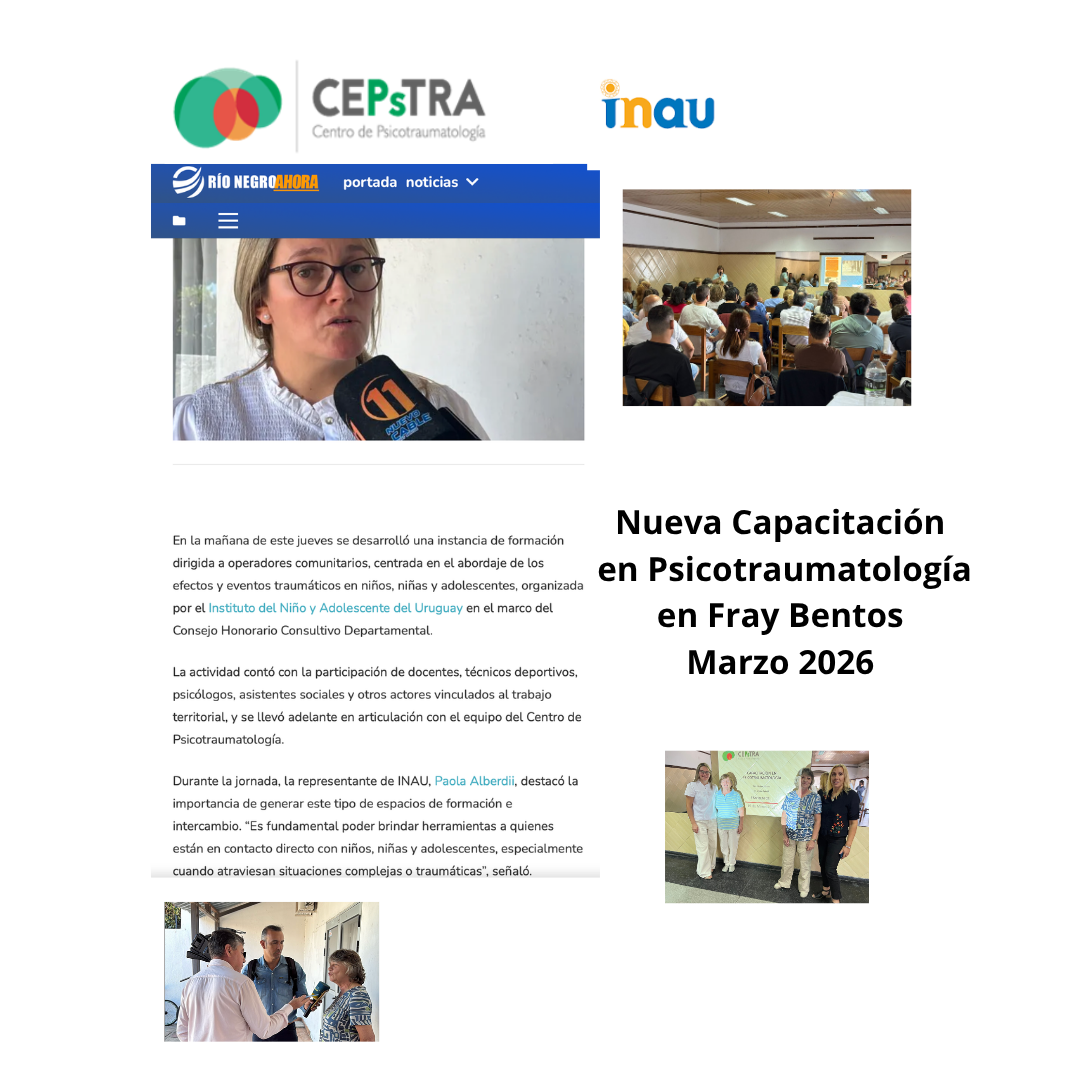 Nueva Capacitación en Psicotraumatología en Fray Bentos Marzo 2026